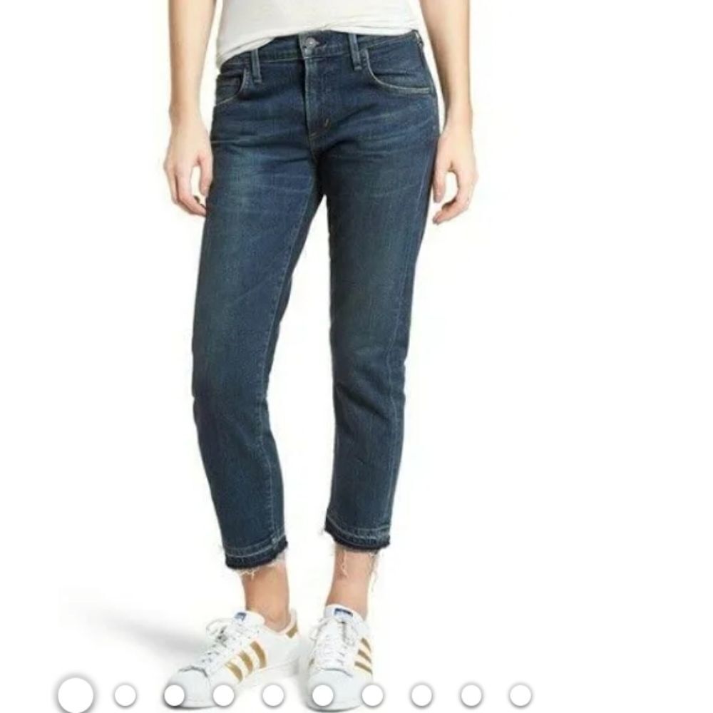 Citizen of Humanity Emerson crop slim boyfriend jeans